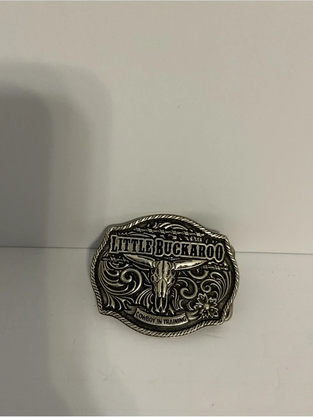 Montana Silversmiths Little Buckaroo Silver Western Belt Buckle